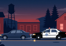 Driver charged after near miss with state police vehicle in northern Michigan