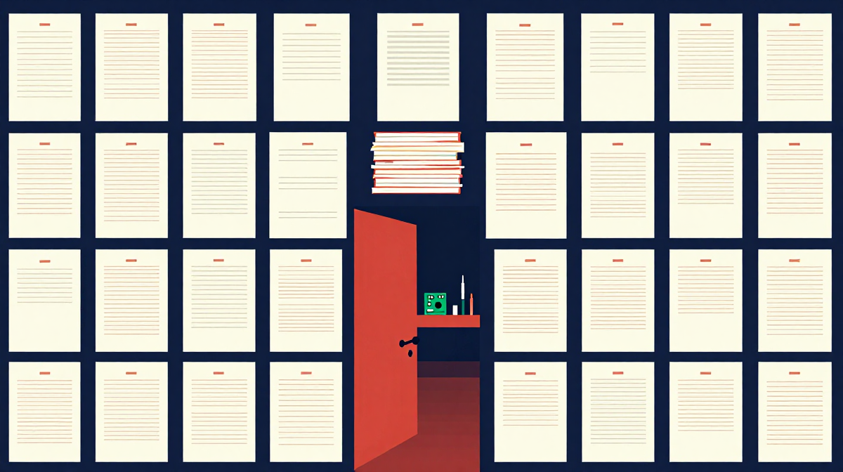 Paperwork forms a formidable barrier