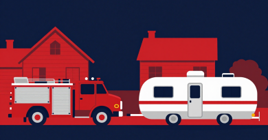 Unadilla Township fire Crews Battle camper blaze