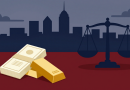 Higher U.S. yields weigh on gold for a second week